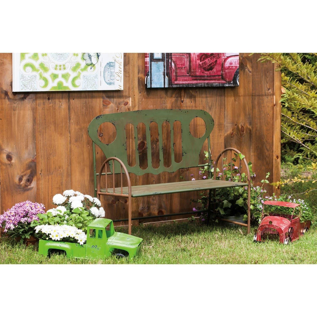 Metal Truck Bench I489