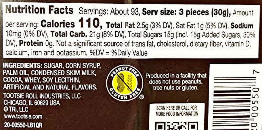 2LB Individually Wrapped Taffy Candy W21657