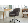 Blue Swivel Desk Chair with Optional Caster Wheels V40515