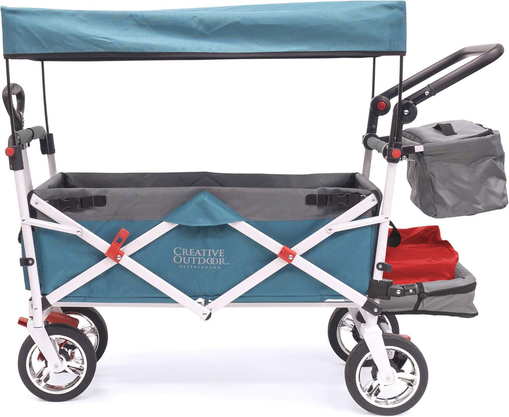 Purple Collapsible Folding Wagon Cart E7371