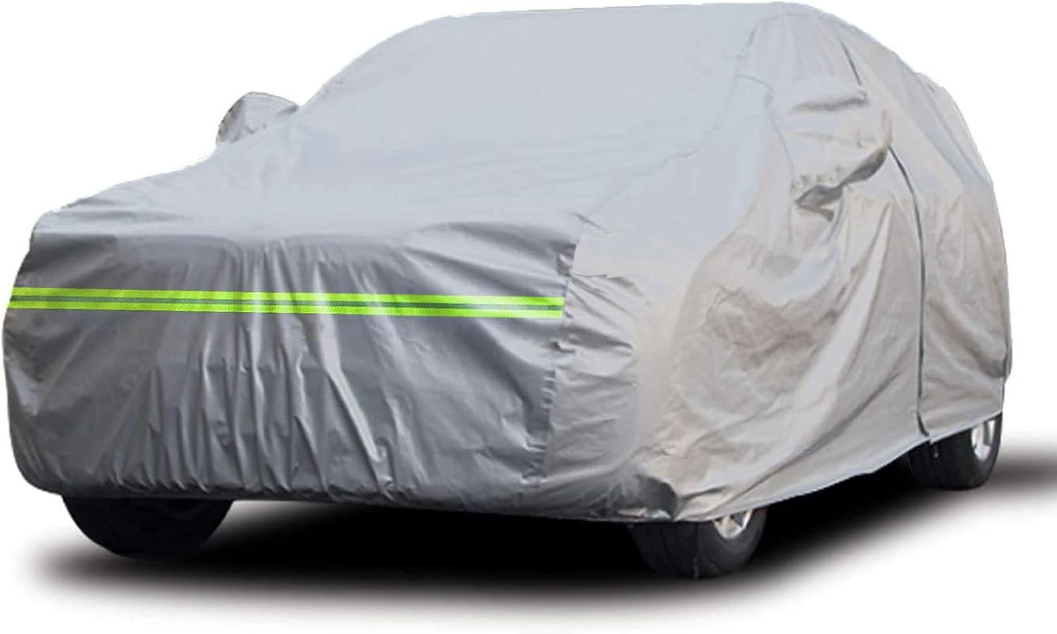 Car Cover with Night Reflective Waterproof Anti-Snow dust-Proof Scratch Resistan Y7448