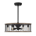 LED Fan D`lier Sapele Z9521