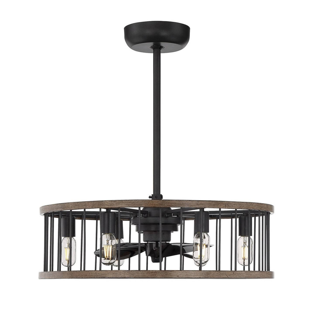 LED Fan D`lier Sapele Z9521