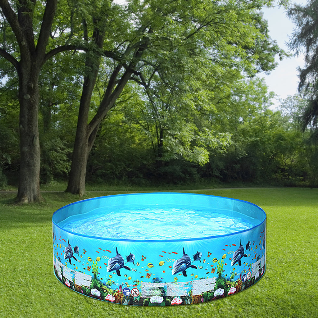 Inflatable Plastic Swimming Pool U472