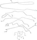 Stainless Steel Brake Line Kit I460676
