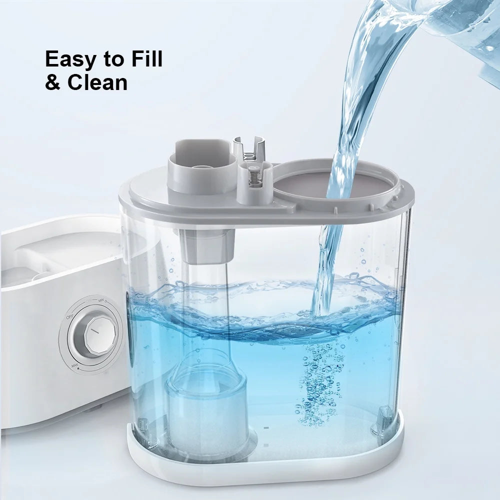White 4L Ultrasonic Humidifier with 360° Nozzle Y90066