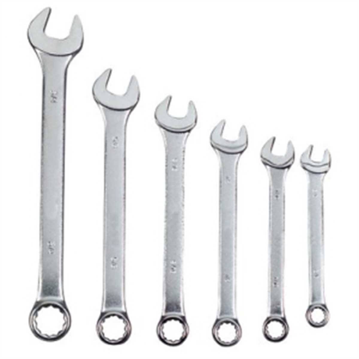 6 Piece SAE Combination Wrench Set W3287