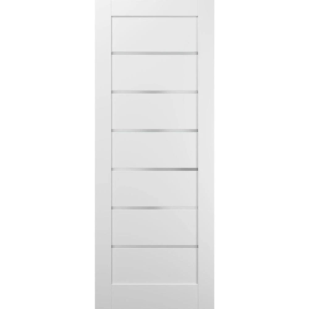 Slab Barn Door Panel 42 x 96 White Silk Z10322