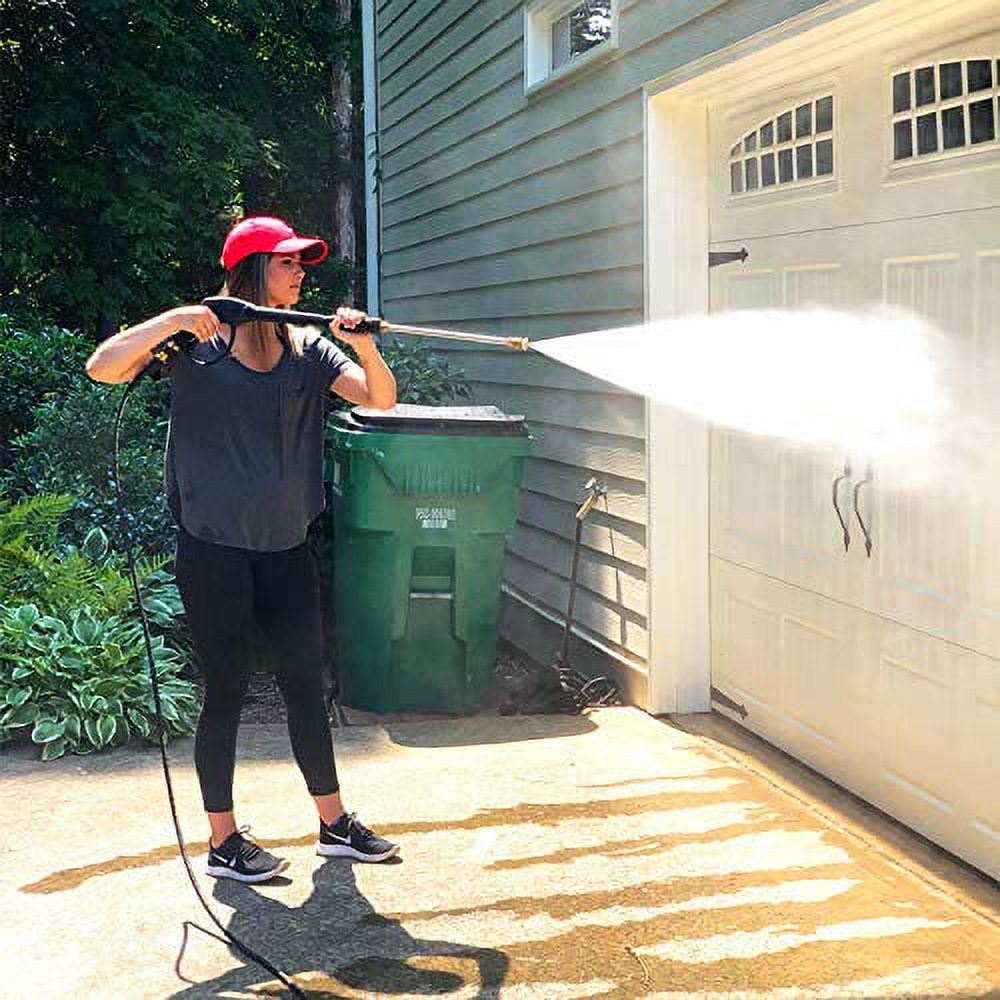 1.2 GPM 13 amp 2200 Psi Electric Pressure Washer with 25' Hose Reel F9103
