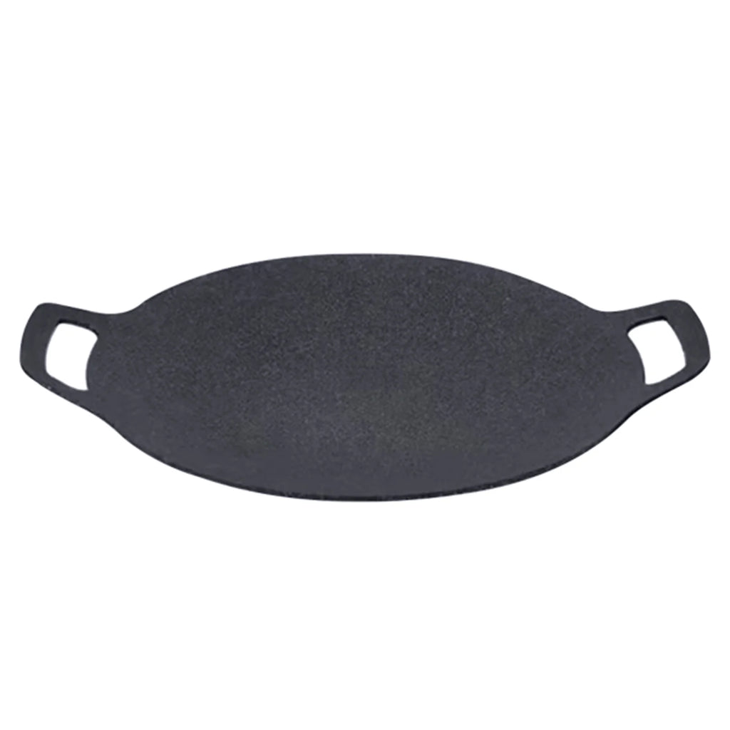Nonstick BBQ Grill Pan with Metal Handles D6991