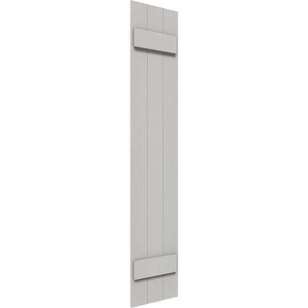 Rustic Faux Wood Shutters (Per Pair) B38035
