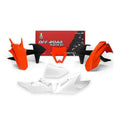 Orange White Black 6pcs Plastic Kits H896