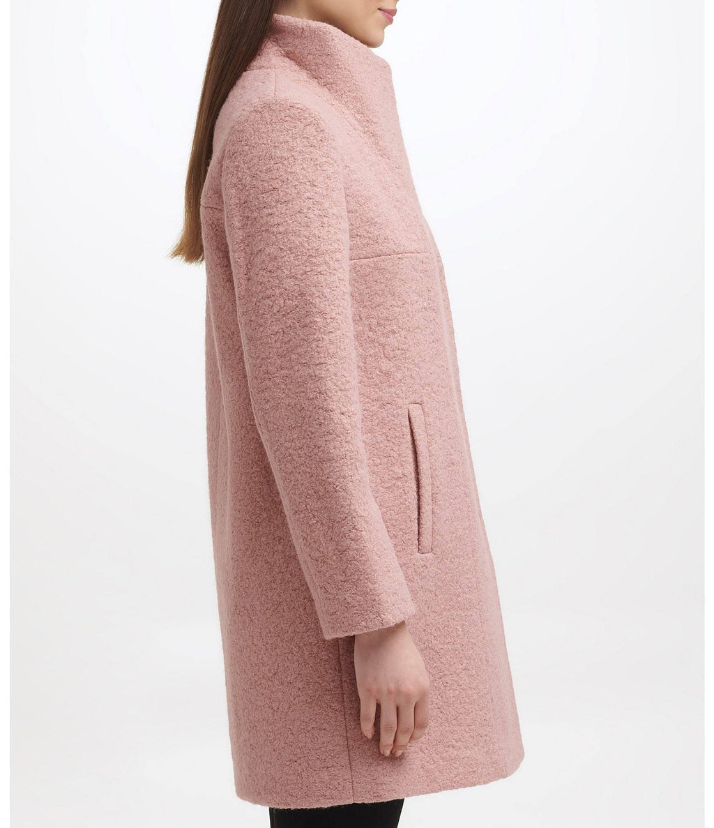 Asymmetrical Boucle Walker Coat G681601