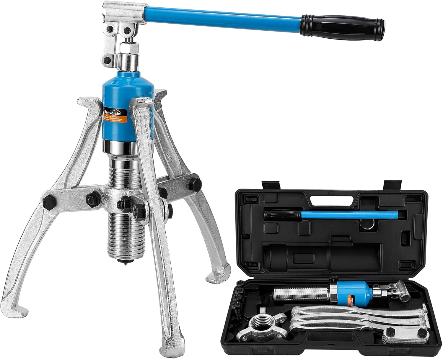 5T Hydraulic Gear Puller Set Wheel Bearing Puller Kit 2 or 3 Jaws Pulling Separator K277955