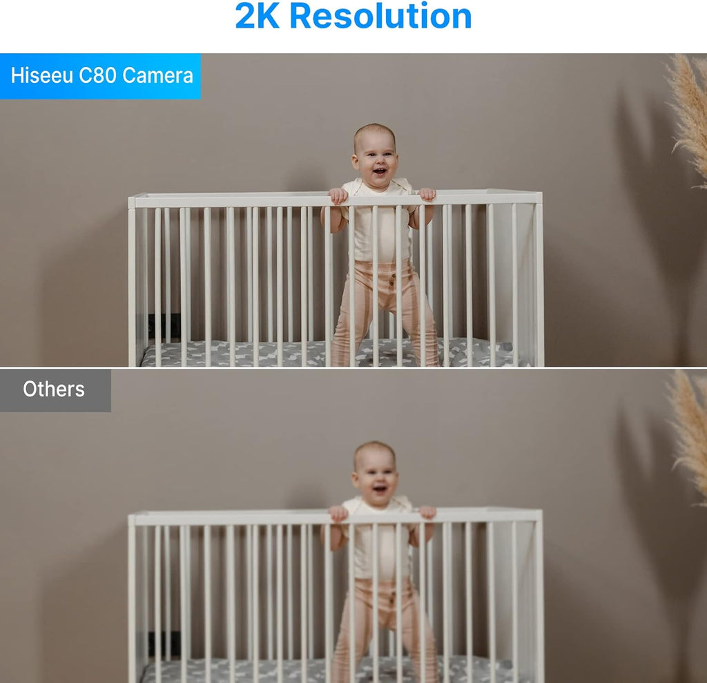 2k Outdoor Security Camera System, 2-Cam Wire-Free, 4 Channel, Night Vision C9358