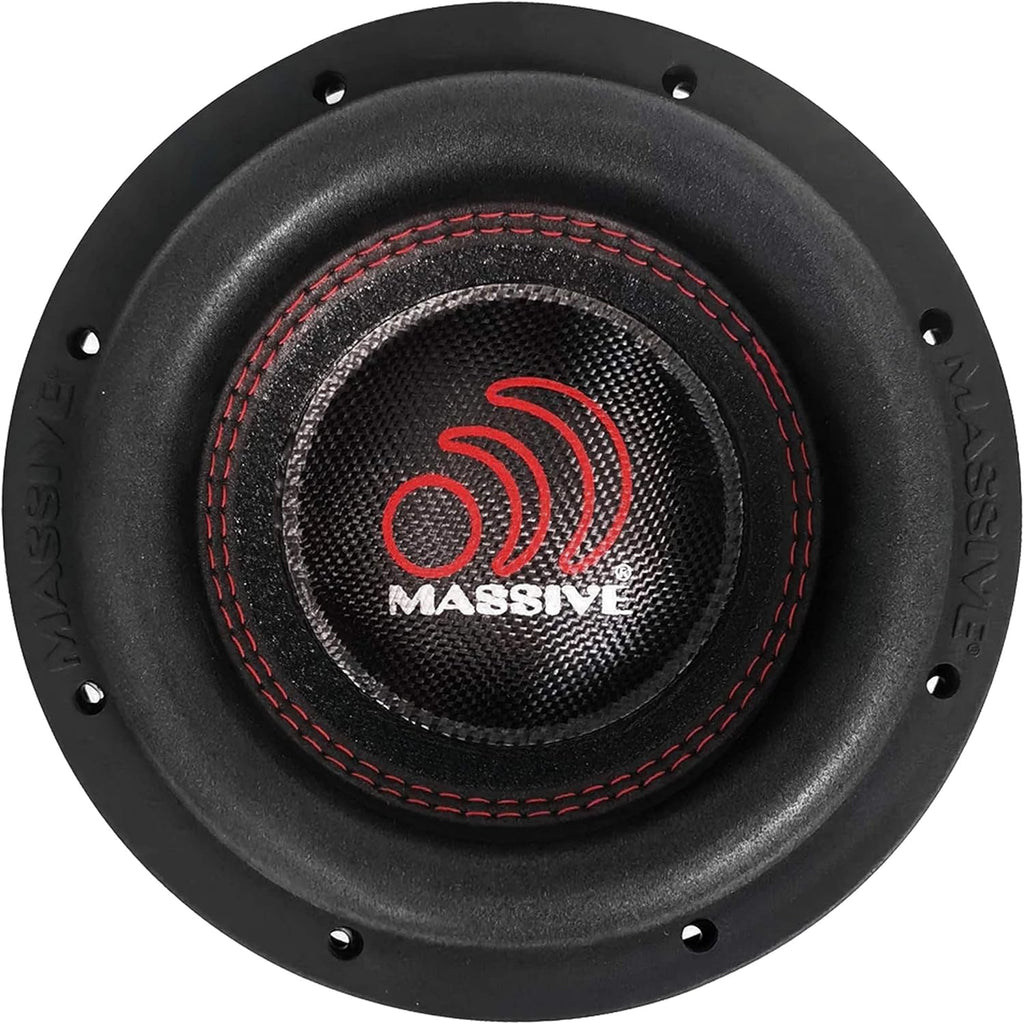 8 Inch Car Audio Subwoofer, 500 Watt RMS, Dual 4 Ohm F213