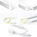 Linkable LED Shop Light 4ft 6500k 2640lm 24w Bright White Pack of 6 J1412
