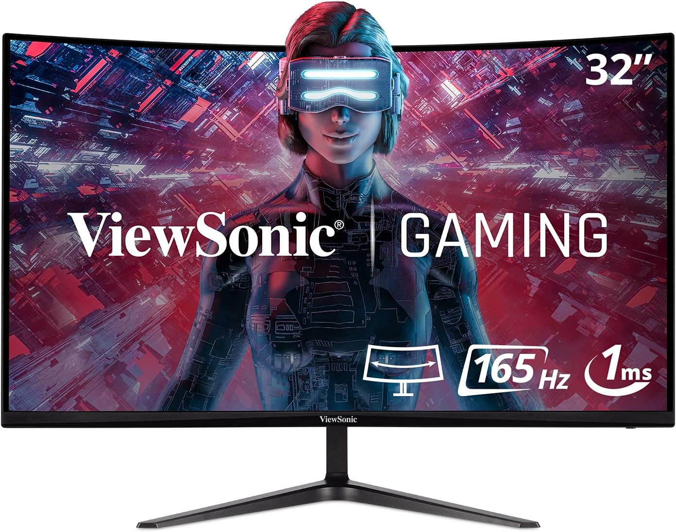 32 Inch Full HD 165Hz 1ms Curved Gaming Monitor O88194