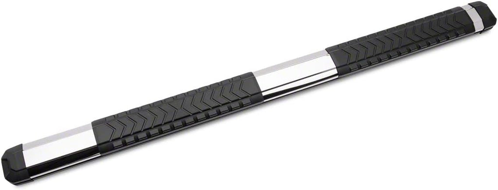 5-Inch Aluminum Side Step Bars with Stainless Cover Plates X502888