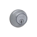 Satin Chrome Single Cylinder Deadbolt W453