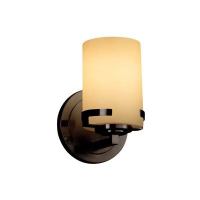 1-Light LED Arm Sconce Dark Bronze G697