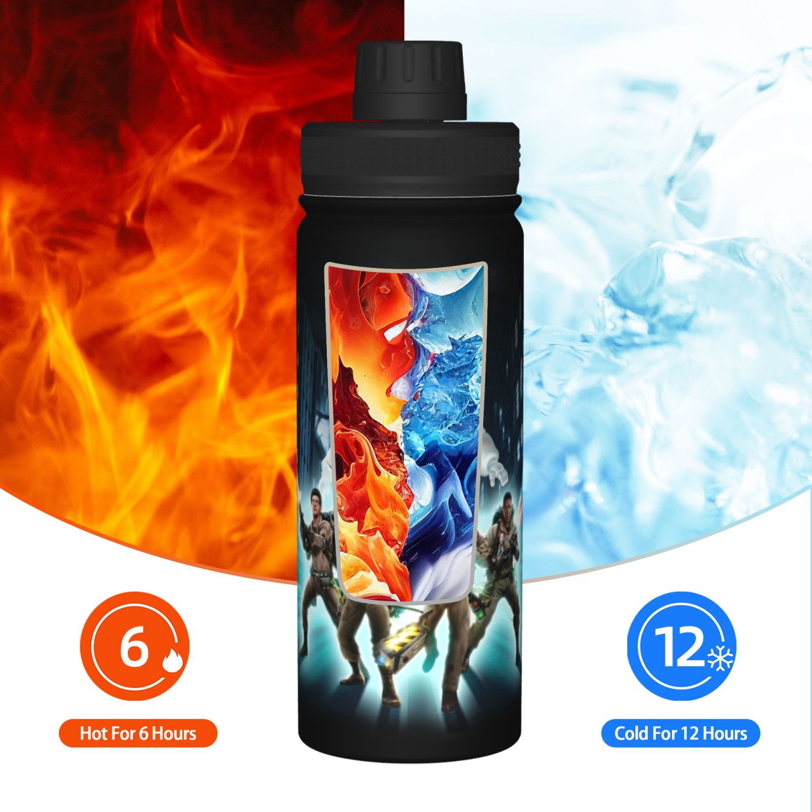 Insulated Stainless Steel Water Bottle 18OZ I656275