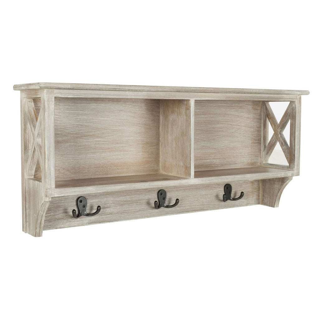Grey Hanging Storage Wall Rack G836