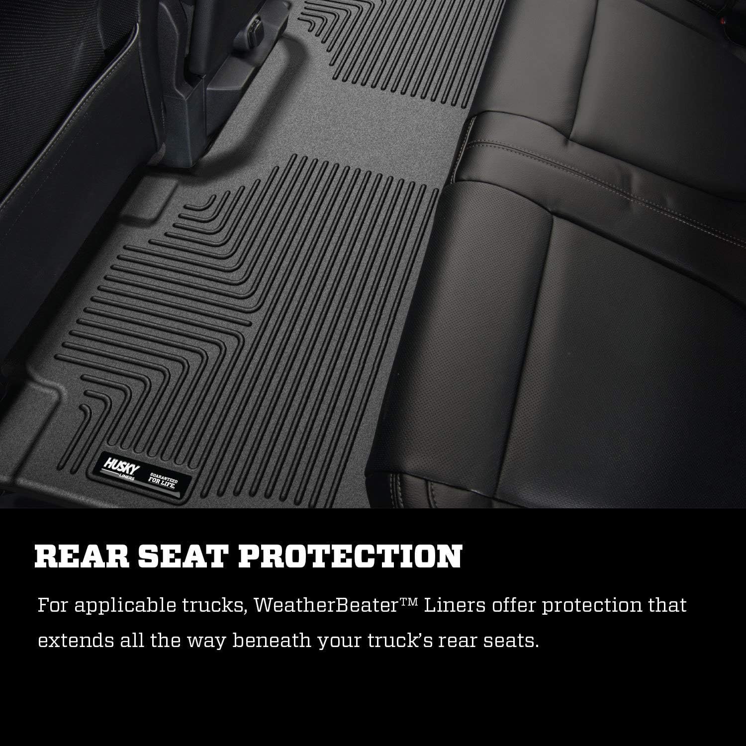 Black Front Floor Liners 2 Pcs P11742