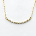 Yellow Gold Diamond Pendant Necklace T488451
