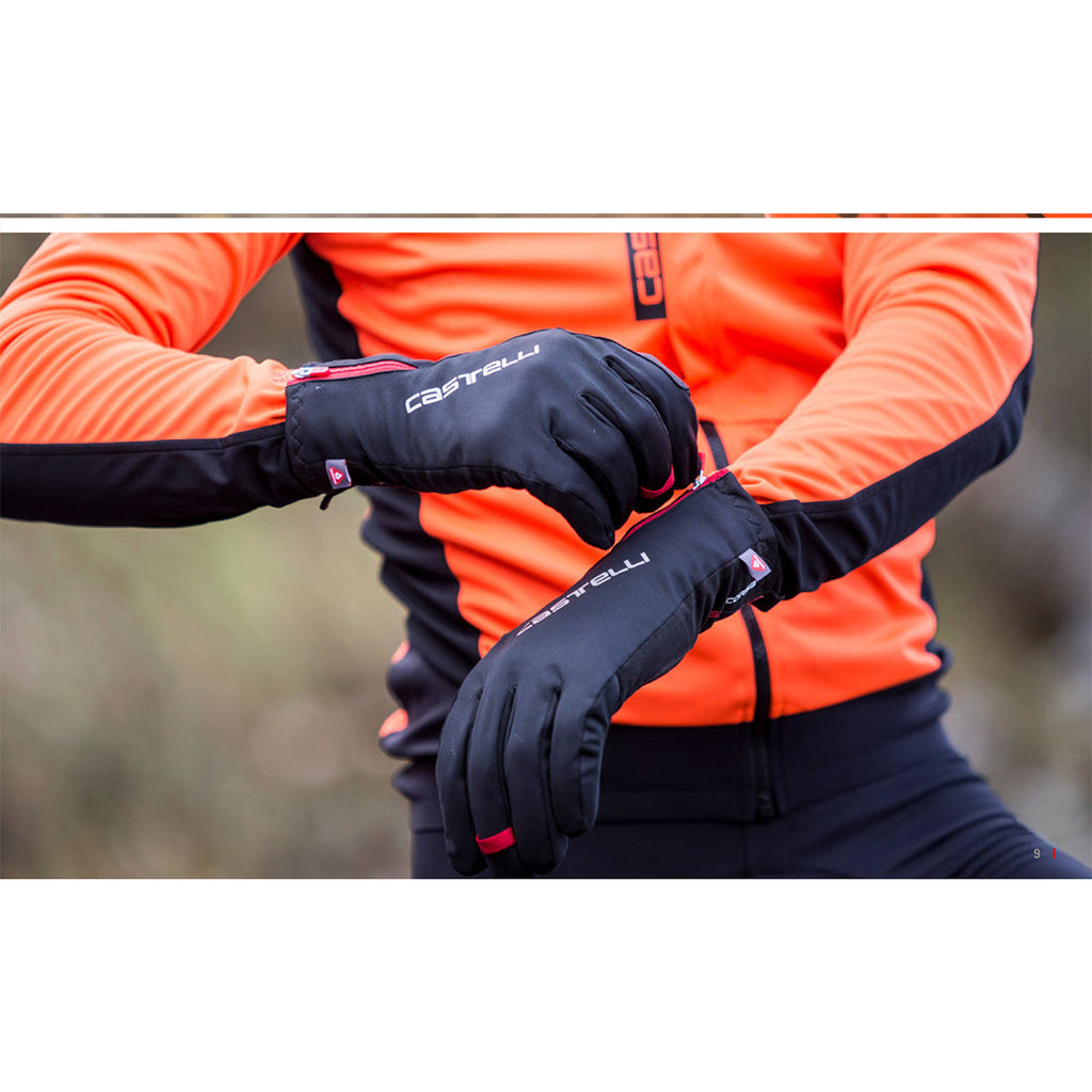 Black/Red XL Glove D7571