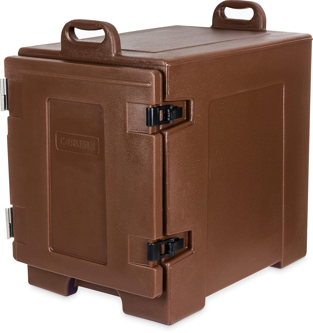 Insulated Food Pan Carrier, End Loader, Brown S4435