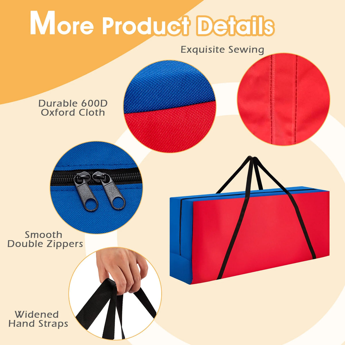4-In-A-Row 4-to-Score Game with bag T132