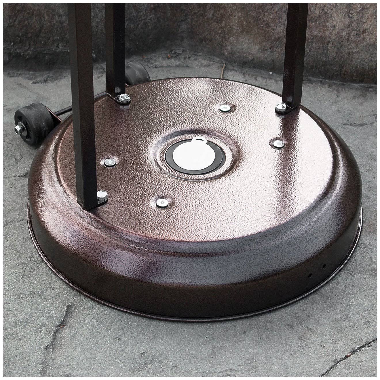 Hammered Bronze Propane Patio Heater F6818