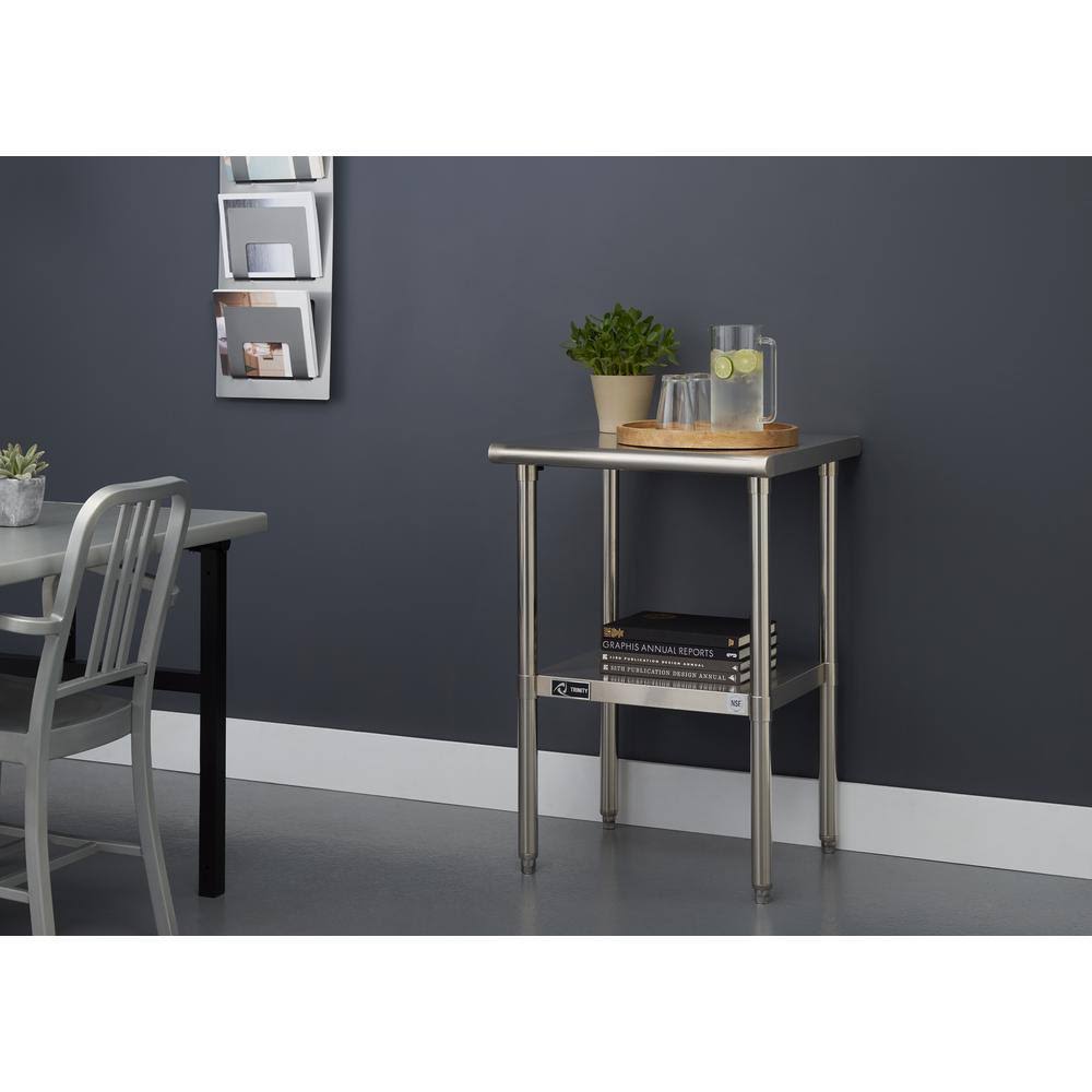 24x22 Stainless Steel Table J350