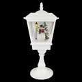 Lighted Musical Snowman Christmas Street Lamp P88256