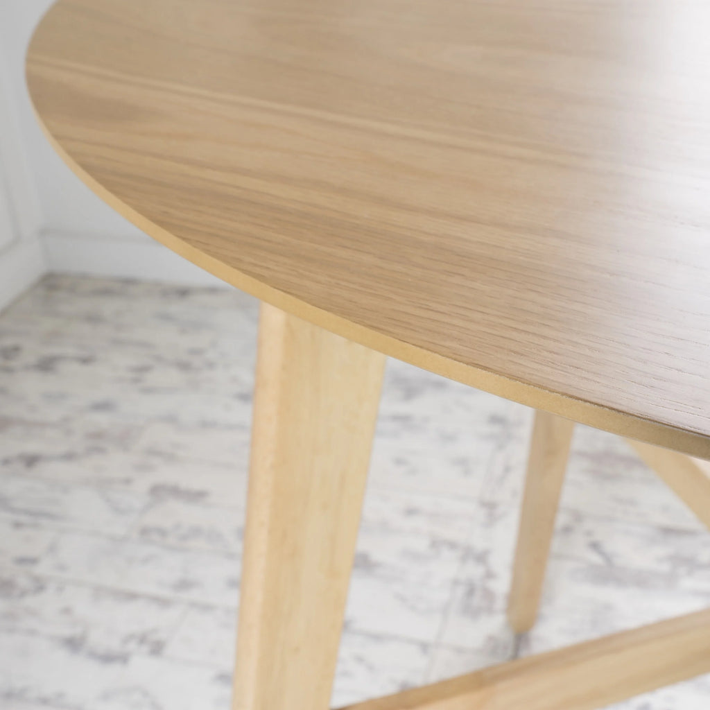 Oak Counter Height Dining Table X243