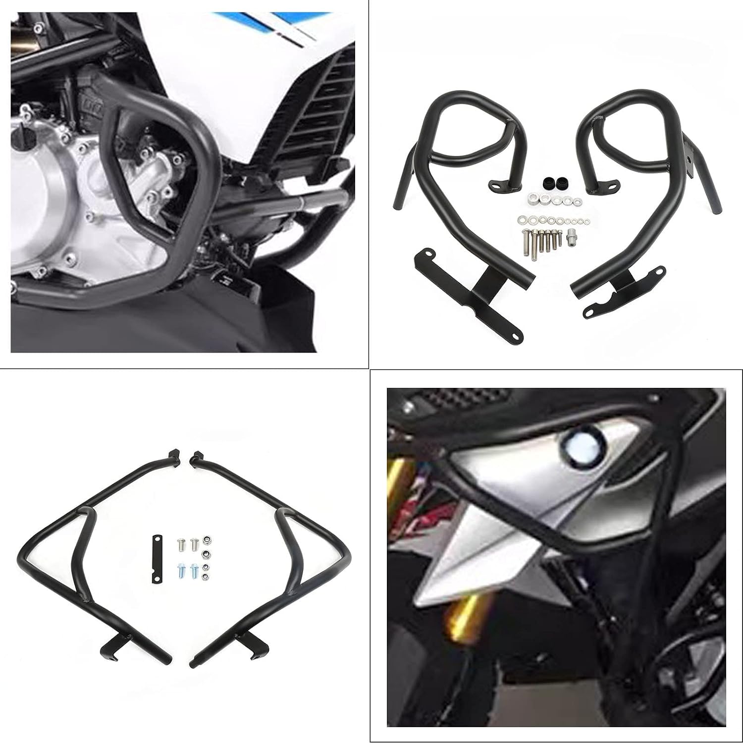 Engine Guard Highway Crash Bars Black Z417802