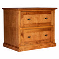 Mission Lateral File Cabinet with Black Knobs L2757