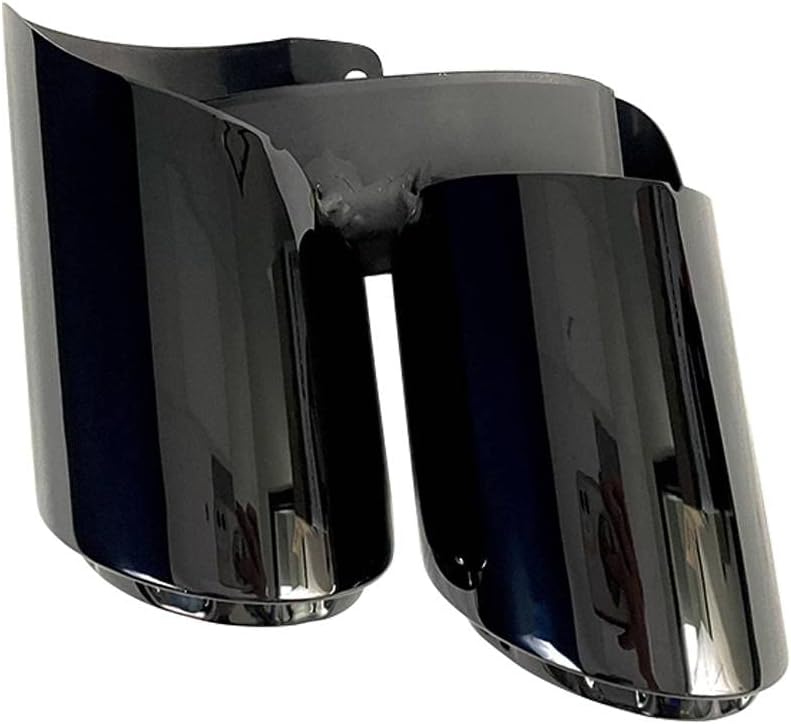 2 pcs Stainless Steel Muffler Tail Tip Exhaust Pipe D7896