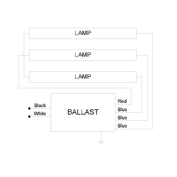Electronic Fluorescent Ballast A91825