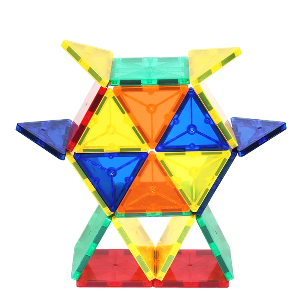 Magnetic Building Blocks Tile Set, 100pc W733500