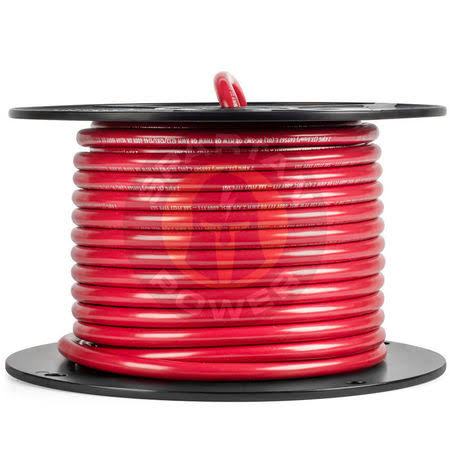 2 AWG 100 ft Red Battery Cable X778175