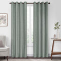 Celadon 50 x 84 Blackout Grommet Top Window Panel D348219