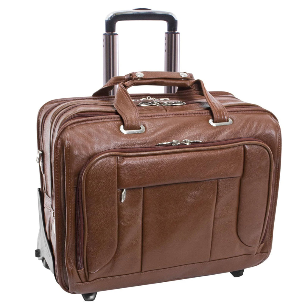 Black Wheeled Laptop Case Q2536