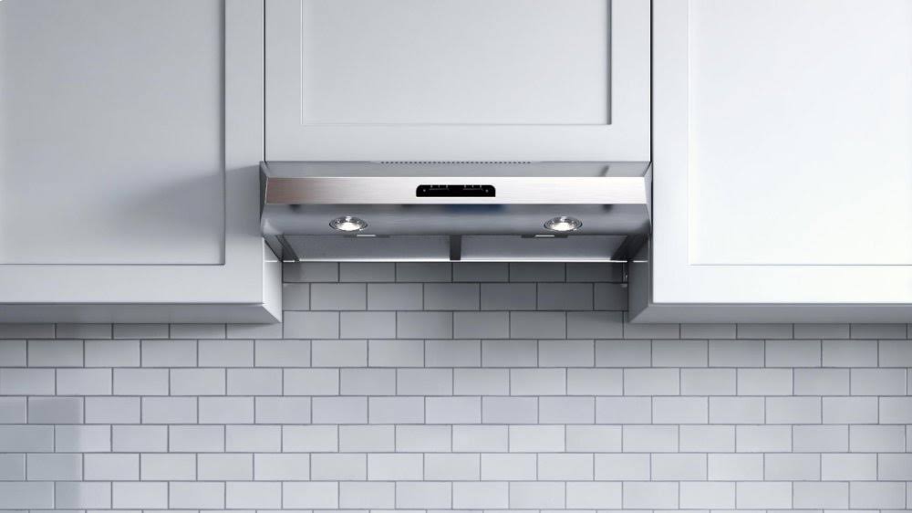 White 30x22 Under Cabinet Range Hood O7955