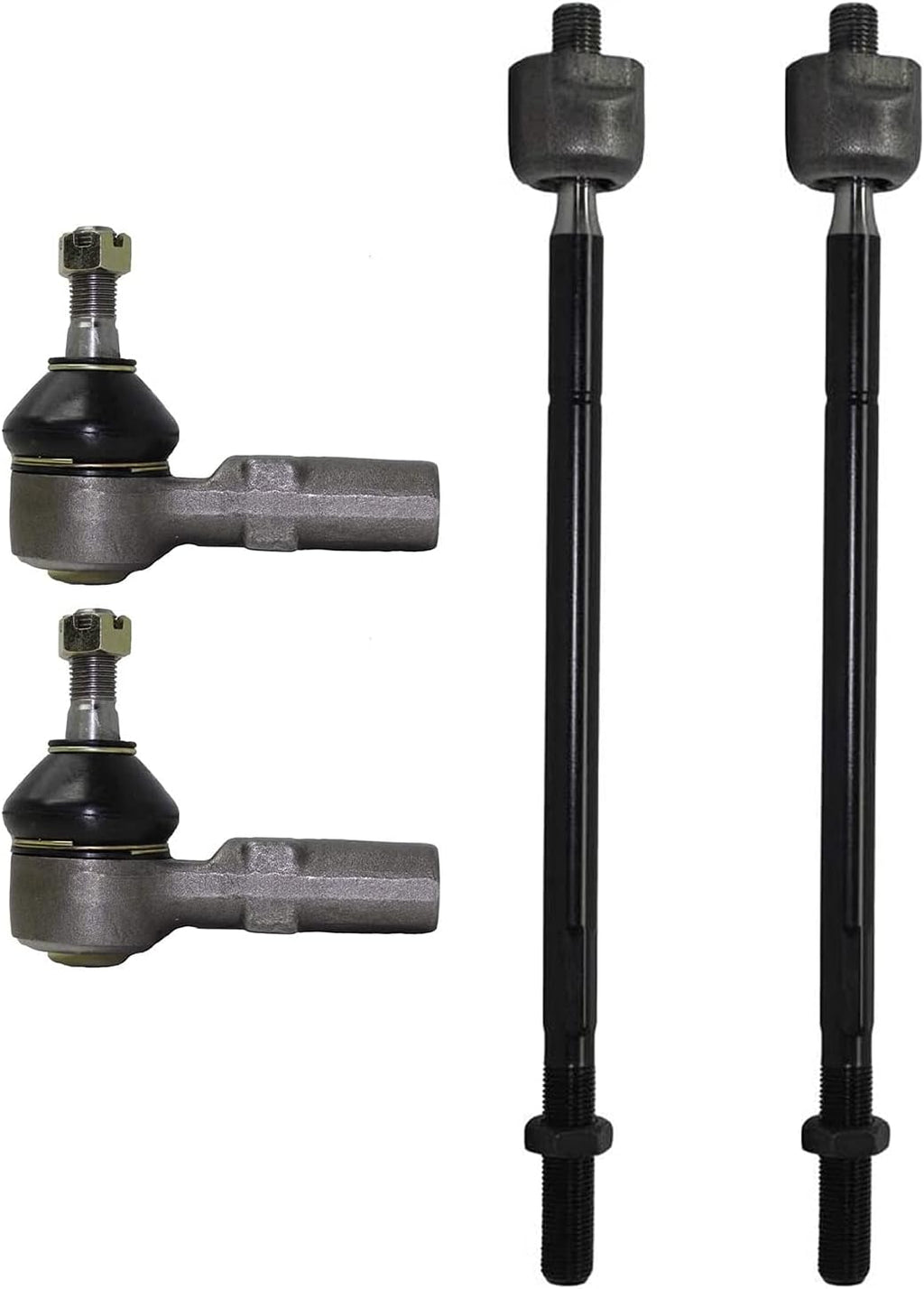 Front Lower Control Arm Ball Joints Tie Rods Sway Bars 10pc Set N250018