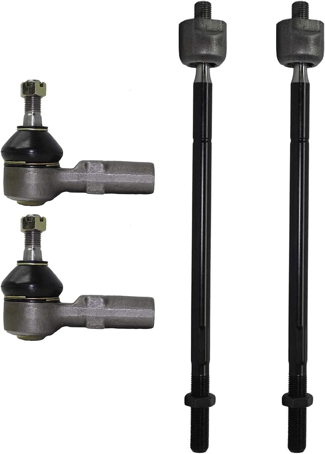 Front Lower Control Arm Ball Joints Tie Rods Sway Bars 10pc Set N250018