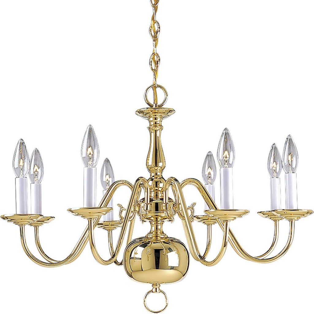 Brass Chandelier 26-Inch Diameter x 18-Inch Height Z7182