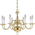 Brass Chandelier 26-Inch Diameter x 18-Inch Height Z7182