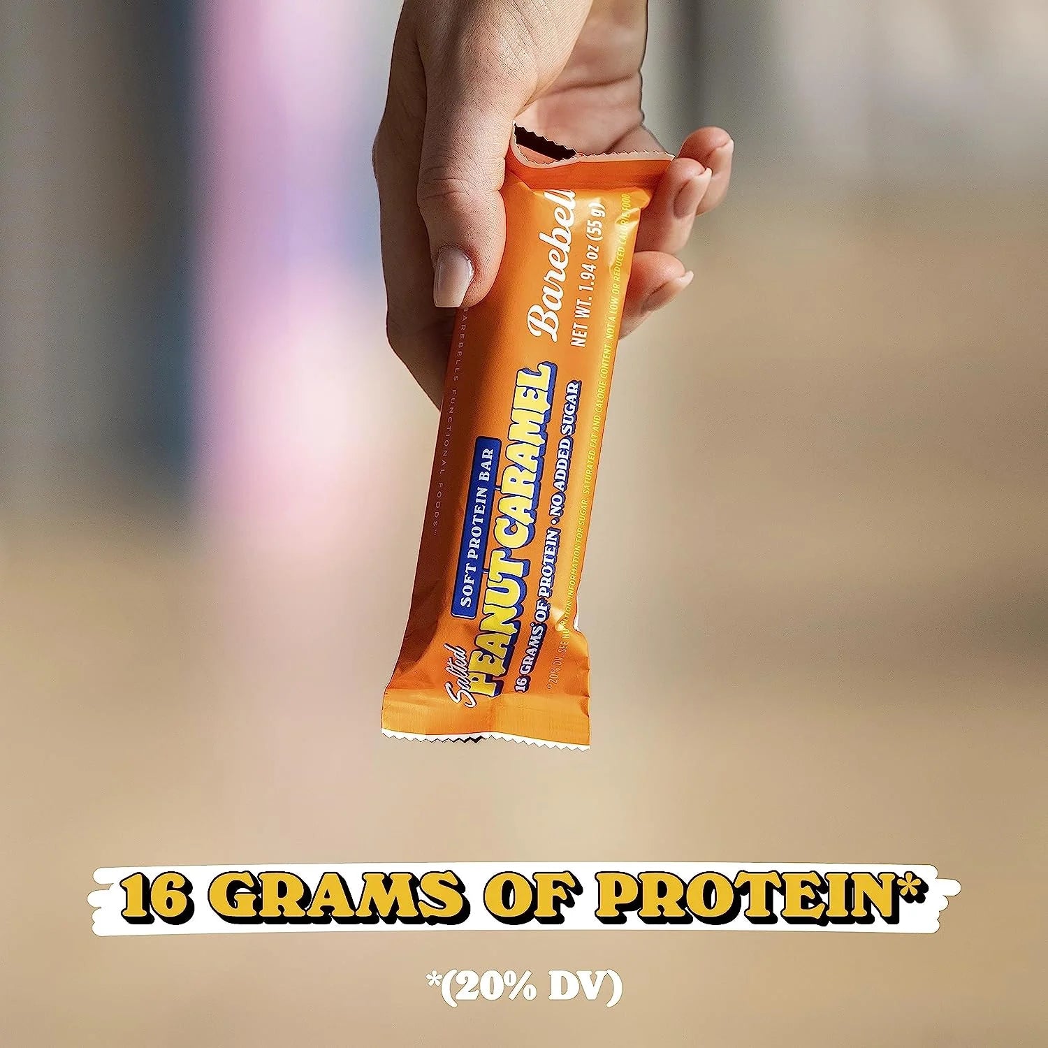 Salted Peanut Caramel Protein Bars, 12 Count, 1.9oz O1174